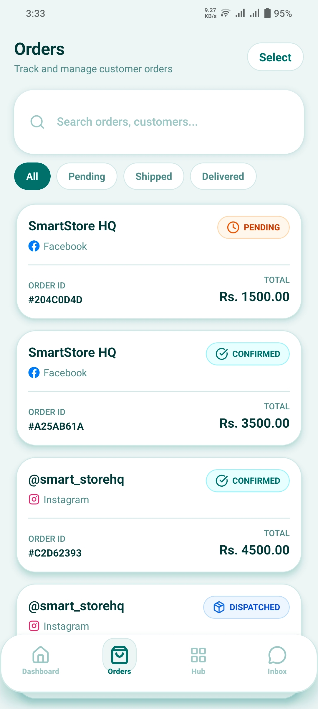 Order Tracker